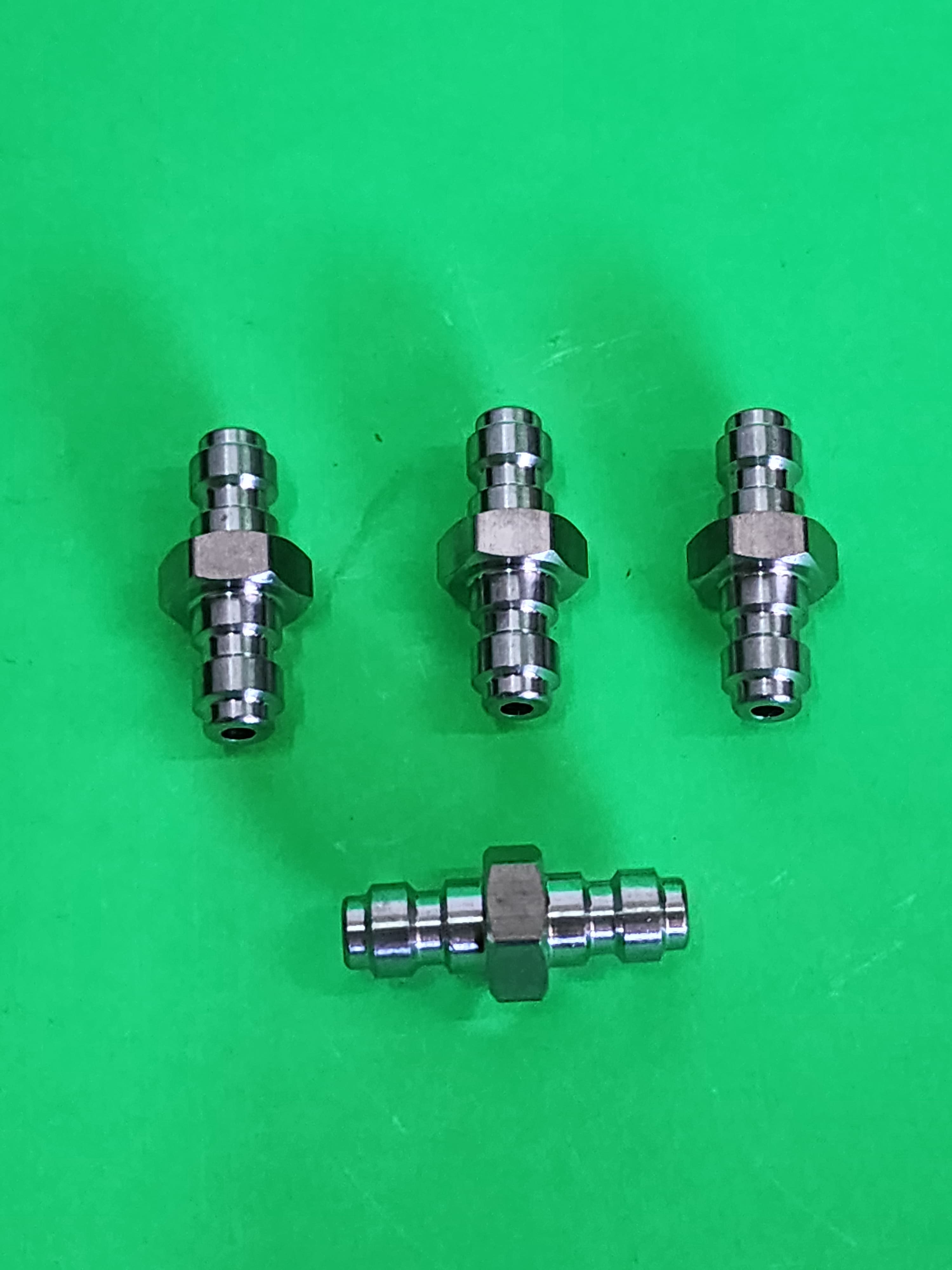 iki ucu erkek 8mm dolum adaptörü