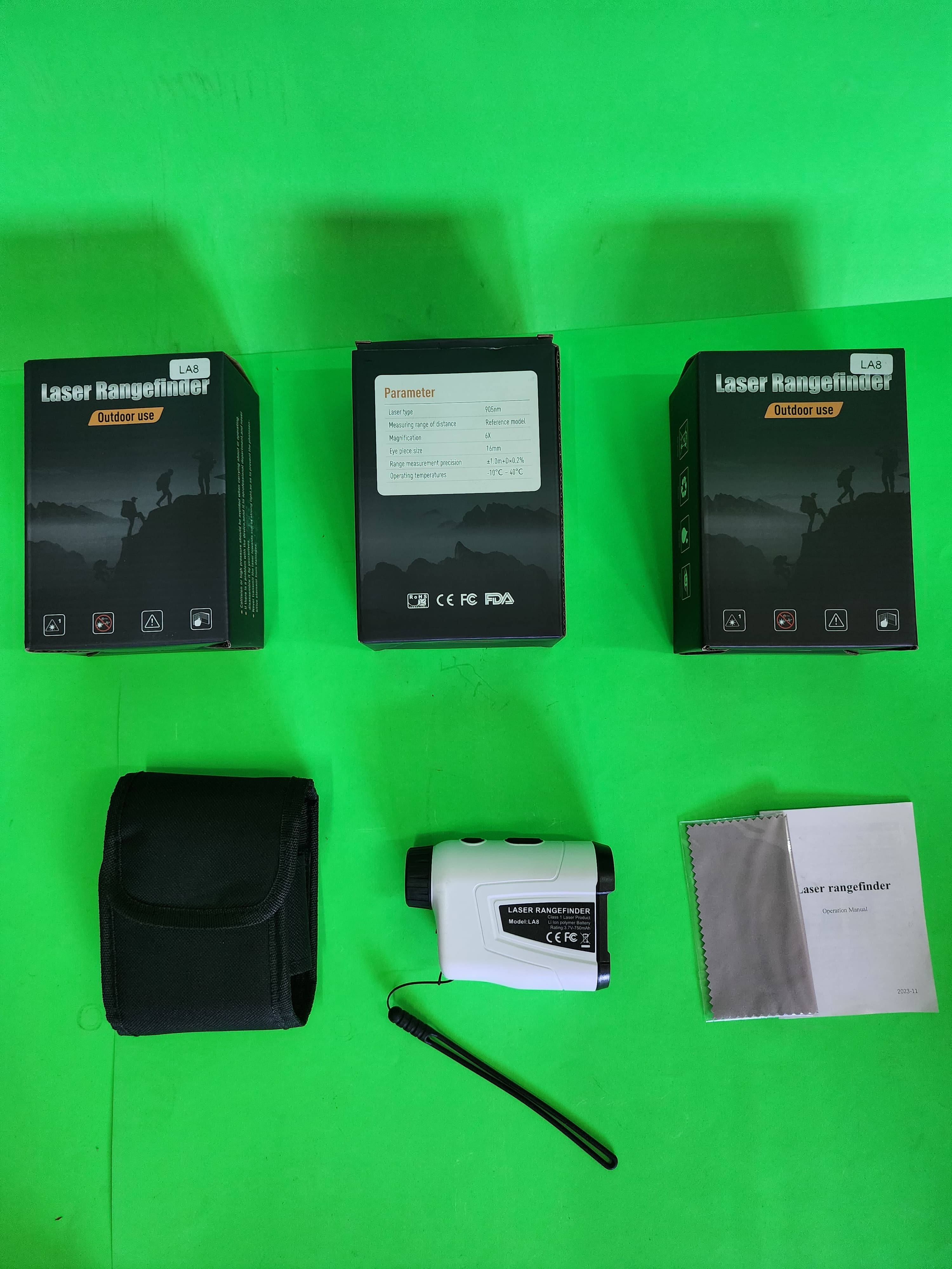 LASER RANGEFİNDER 800 Metre Lazer Mesafe ölçer