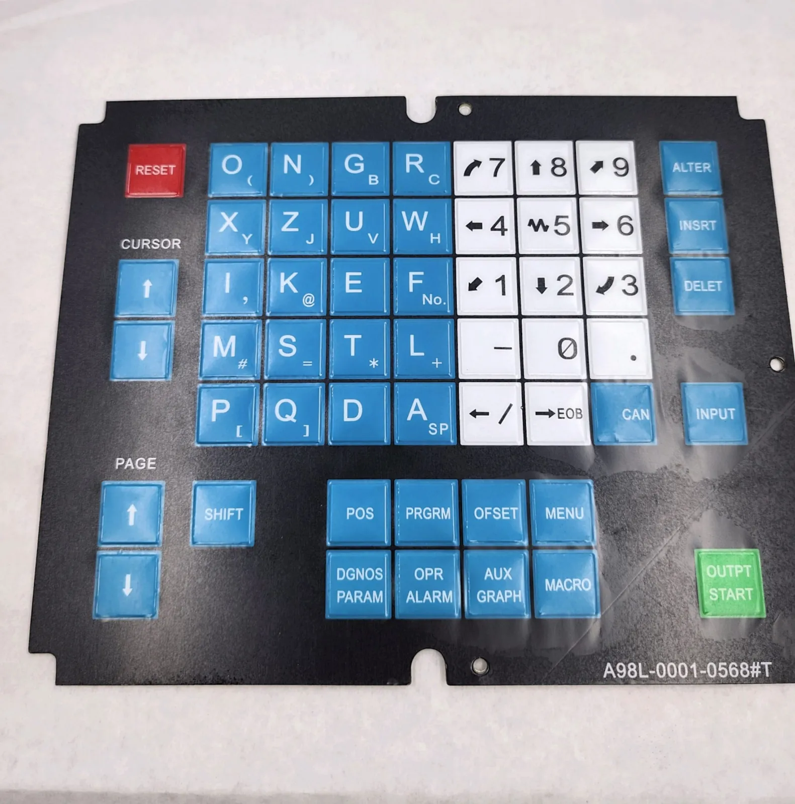 FANUC A98L-0001-0568#T  TORNA TUŞ PED