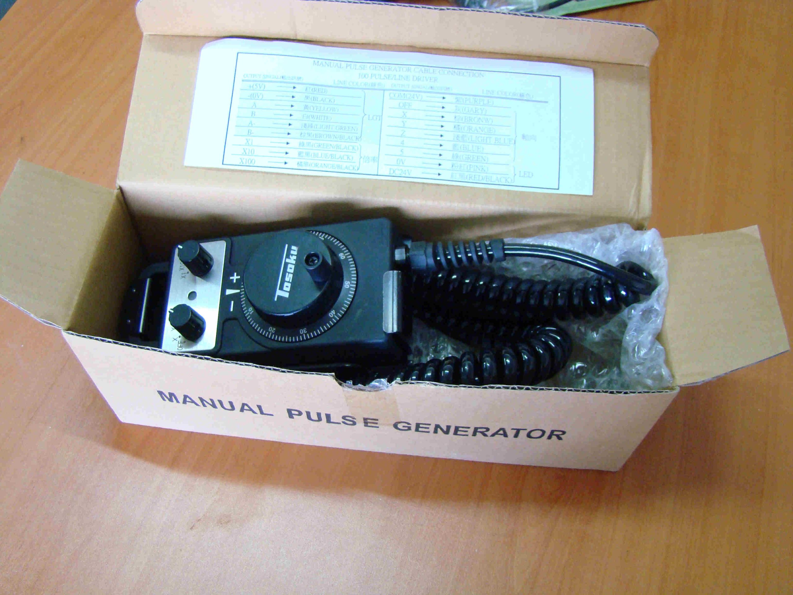 Japon Tosoku 5V-100 pulse Fanuc Siemens uyumlu