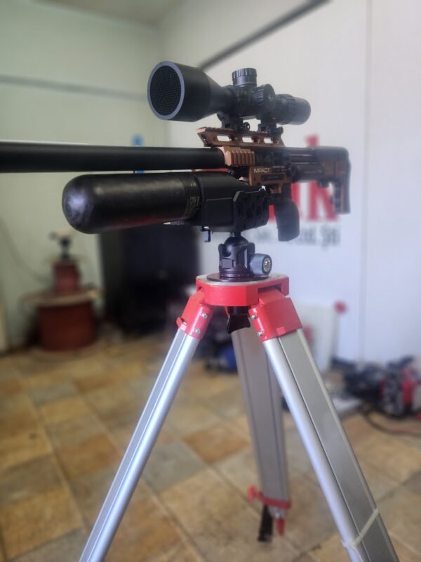 Ağır hizmet tipi  Küre mengeneli + 70 cm Masalı Tripod - Görsel 7